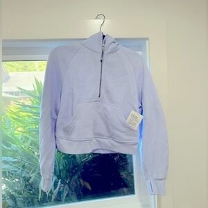 NWT Scuba Oversized Half-Zip Hoodie sz XS/S